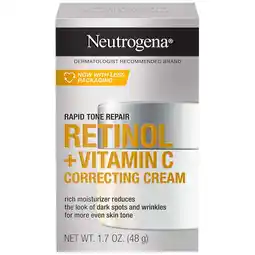 Walgreens Rapid Tone Repair Retinol + Vitamin C Correcting Cream offer