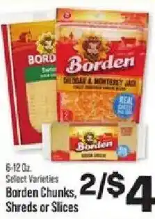 IGA Borden Chunks, Shreds or Slices offer