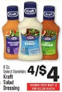 IGA Kraft Salad Dressing offer