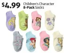 Aldi Children's Character Socks offer