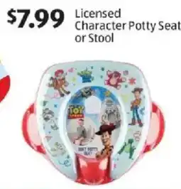 Aldi Licensed Character Potty Seat or Stool offer