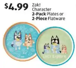 Aldi Zak! Character Plates offer