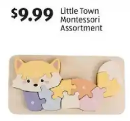 Aldi Little Town Montessori Assortment offer