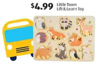 Little Town Lift & Learn Toy