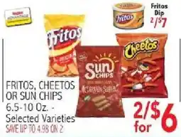 Ingles Markets Fritos, Cheetos or Sun Chips offer