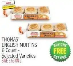 Ingles Markets Thomas' english muffins offer