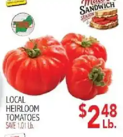 Ingles Markets Local Heirloom Tomatoes offer