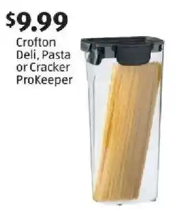Aldi Crofton deli, pasta or cracker prokeeper offer