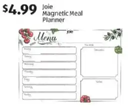Aldi Joie magnetic meal planner offer