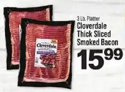 IGA Cloverdale thick sliced smoked bacon offer