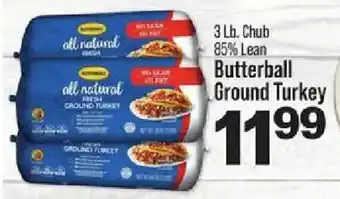 IGA Butterball Ground Turkey offer