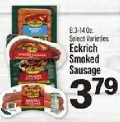 IGA Eckrich Smoked Sausage offer