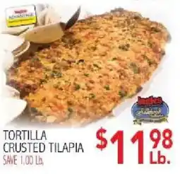 Ingles Markets Jumbo's tortilla crusted tilapia offer