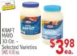 Ingles Markets Kraft mayo offer