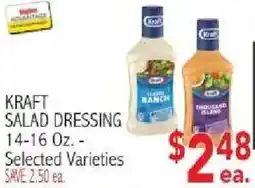 Ingles Markets Kraft salad dressing offer