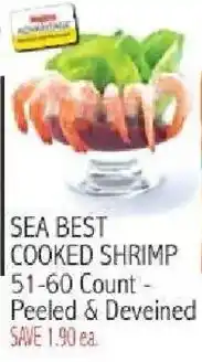 Ingles Markets Sea Best cooked shrimp offer