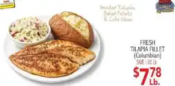 Ingles Markets Fresh Tilapia Fillet (Columbian) offer