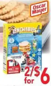 Ingles Markets Oscar Mayer Lunchables offer