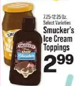 IGA Smucker's Ice Cream Toppings offer
