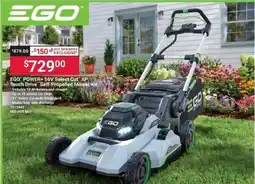 Ace Hardware Ego power+ 56v select cut xp touch drive self-propelled mower kit offer