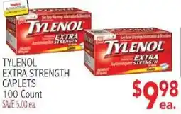 Ingles Markets Tylenol extra strength caplets offer