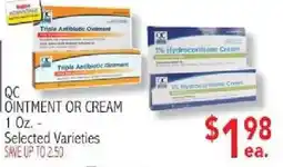 Ingles Markets QC Ointment or Cream offer
