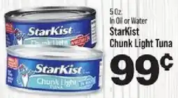 IGA Starkist chunk light tuna offer