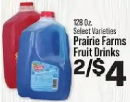 IGA Prairie Farms Fruit Drinks offer