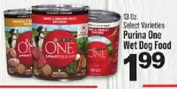 IGA Purina One Wet Dog Food offer
