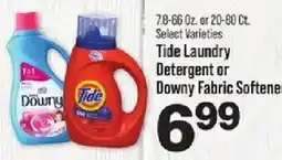 IGA Tide Laundry Detergent or Downy Fabric Softener offer