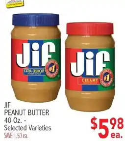 Ingles Markets Jif peanut butter offer