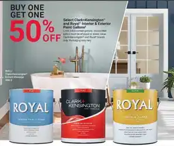 Ace Hardware Clark+Kensington and Royal Interior & Exterior Paint Gallons offer