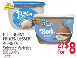 Ingles Markets Blue Bunny frozen dessert offer