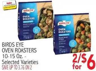 Ingles Markets Birds Eye Oven Roasters offer