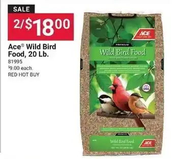 Ace Hardware Ace Wild Bird Food offer
