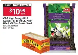Ace Hardware Ace Black Oil Sunflower Seed offer