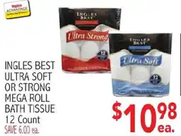 Ingles Markets Ingles Best ultra soft or strong mega roll bath tissue offer