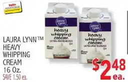 Ingles Markets Laura Lynn heavy whipping cream offer