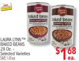 Ingles Markets Laura Lynn baked beans offer