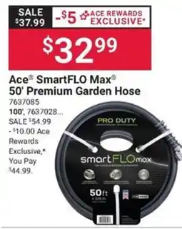 Ace Hardware Ace Smartflo Max 50' Premium Garden Hose offer