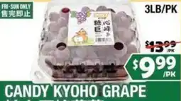 99 Ranch Candy Kyoho Grape offer