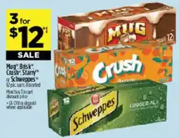 Dollar General Mug's Bisk, Crush, Stanny or Schweppes offer