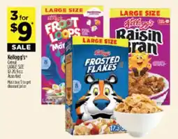 Dollar General Kellogg's frosted flakes offer