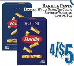 Trade Fair Supermarket Barilla pasta offer