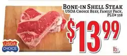 Trade Fair Supermarket Bone-in shell steak offer