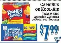 Trade Fair Supermarket CapriSun or Kool-Aid Jammers offer