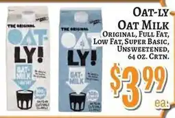 Trade Fair Supermarket Oat-ly oat milk offer