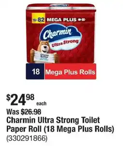 The Home Depot Charmin Ultra Strong Toilet Paper Roll offer
