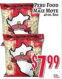 Trade Fair Supermarket Peru Food Maiz Mote offer