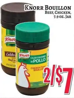 Trade Fair Supermarket Knorr Bouillon Beef, Chicken offer